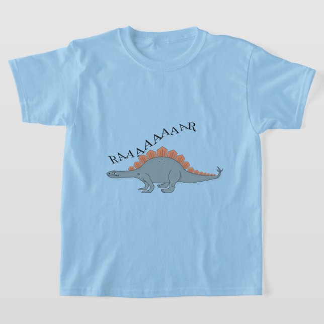 Stegosaurus - Camiseta básica para niños (Distribución)