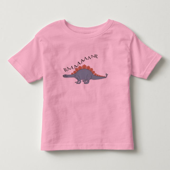 Stegosaurus - Toddler Fine Jersey T-Shirt (Anverso)