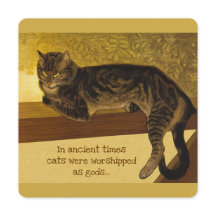 Steinlen Balustrade Grumpy cat quote CC0976 Card