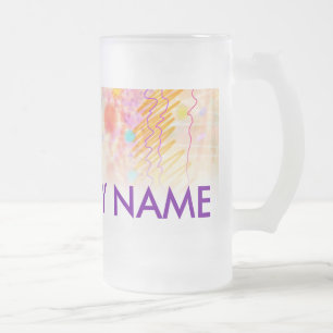 Steins de la cerveza, tazas heladas - apenas