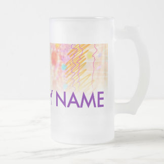 Steins de la cerveza, tazas heladas - apenas