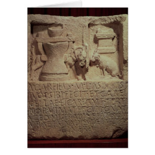 Stele del molinero Marco Careius Asisa