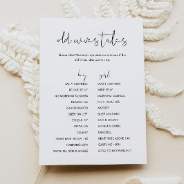 STELLA Viejas Esposas cuentan tarjeta de juego de