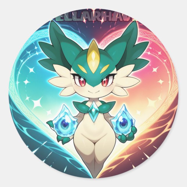 StellarHaven - Alma Pegatina 01 (Anverso)