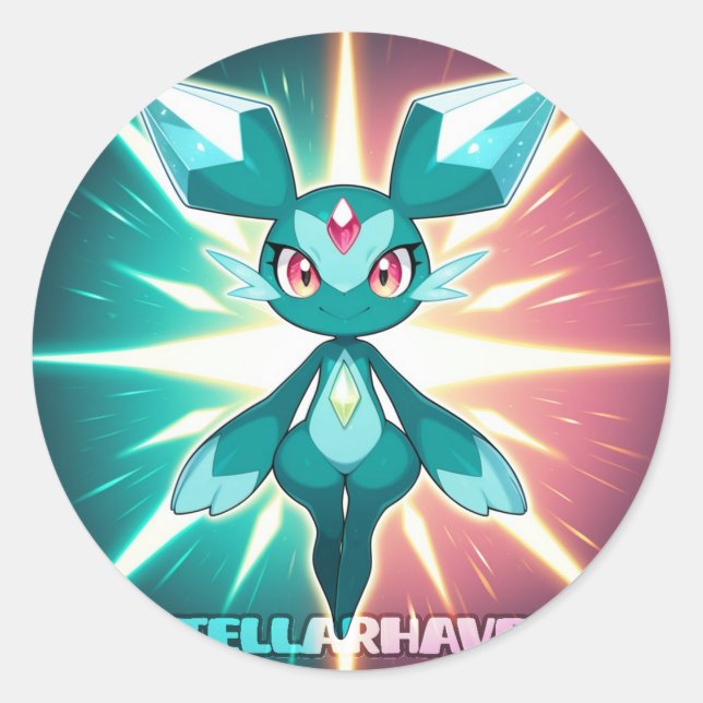 StellarHaven - Yolanda Pegatina 01 (Anverso)