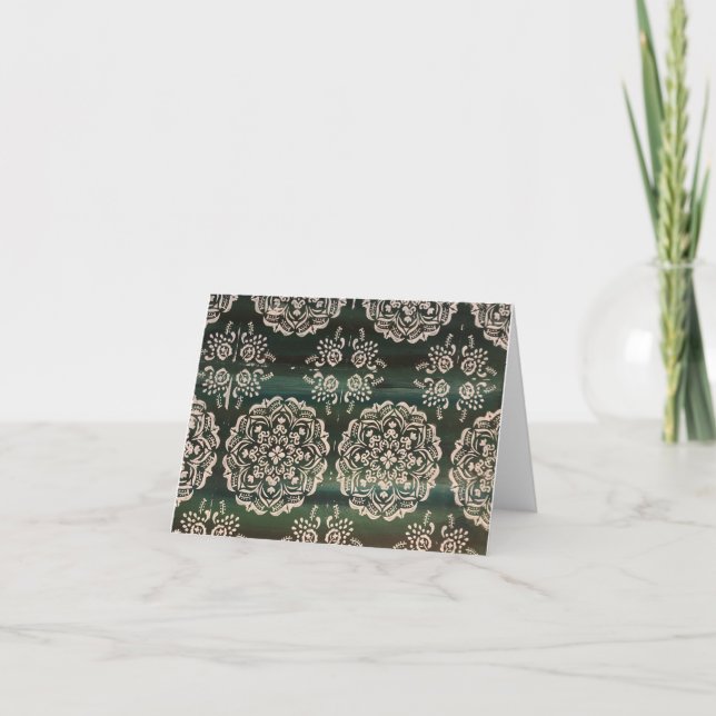 Stencil Design Notecard (Anverso)
