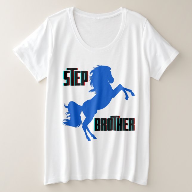 Step Brother Horse Rearing (Anverso del diseño)