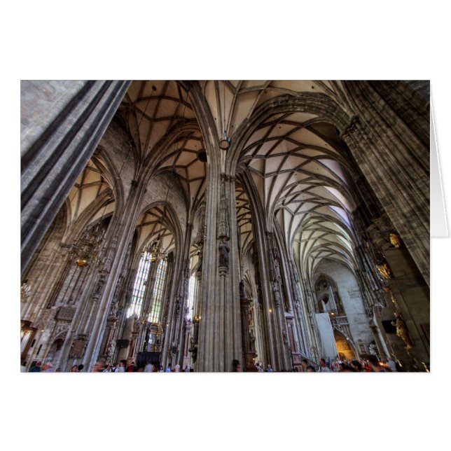Stephansdom, Wien Österreich (Anverso (Horizontal))
