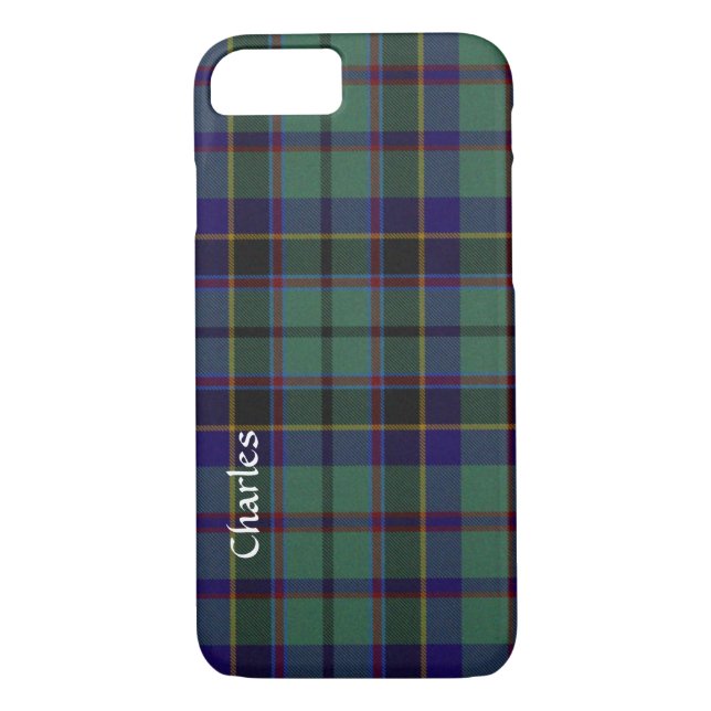 Stephenson Tartan Plaid iPhone 7 Funda (Reverso)