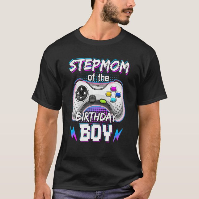 Stepmom Del Juego De Videos Birthday Boy B Day Top (Anverso)