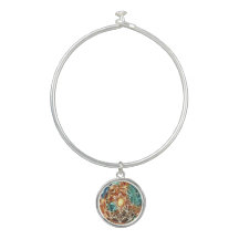 Sterling Silver Resumen de pulsera solar de Joya E