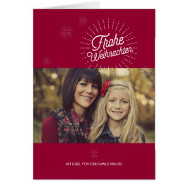 Sterne-Feiertags-Gruß