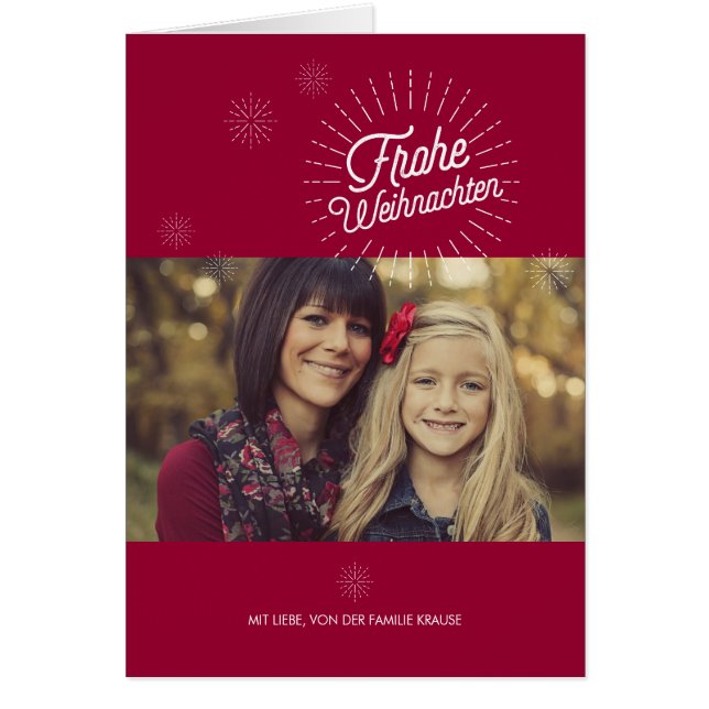 Sterne-Feiertags-Gruß (Frente)