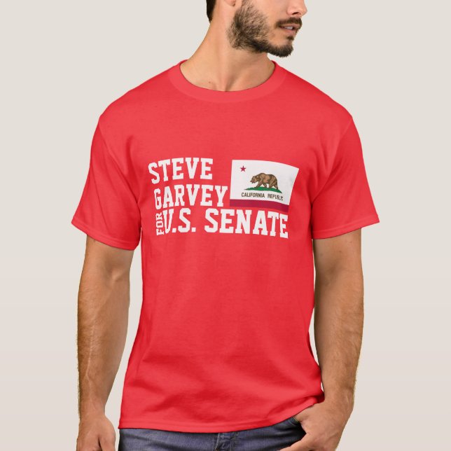 Steve Garvey para la camiseta del Senado de EE.UU. (Anverso)