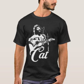 Stevens de gato - Camiseta esencial del esténcil b