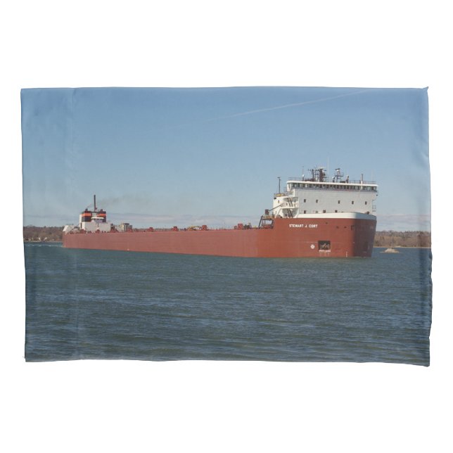 Stewart J. Funda Cort Pillow (Anverso)