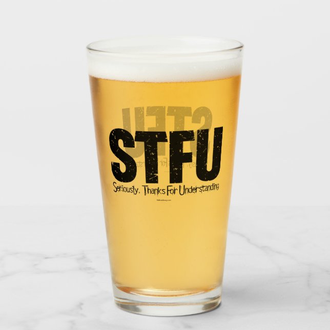 STFU: En serio, gracias por entender (Anverso (lleno))