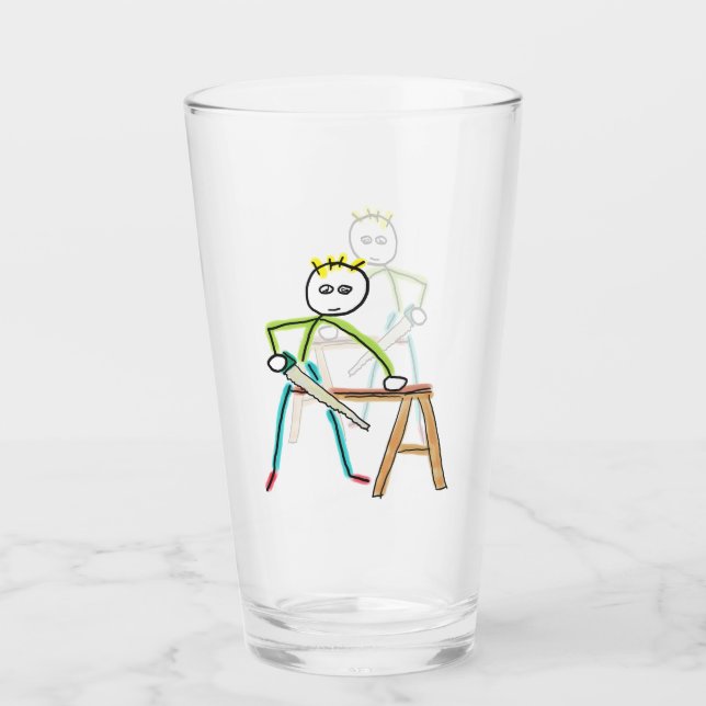 Stickman de Carpintería (Anverso)