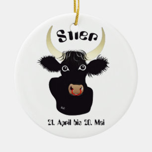 Stier - Ornamento Sternzeichen