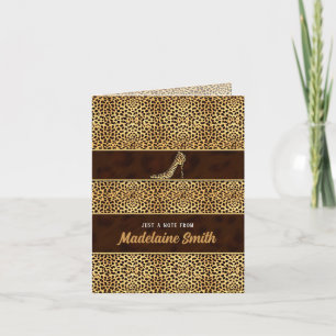 Stiletto Heel y Cheetah Print Deluxe