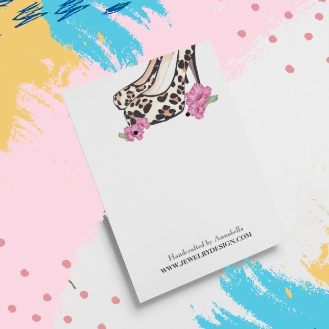 Stiletto Hibiscus Earring Holder Retro (Subido por el creador)