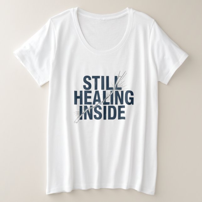 Still Healing Inside – Brain Injury Awareness  (Anverso del diseño)