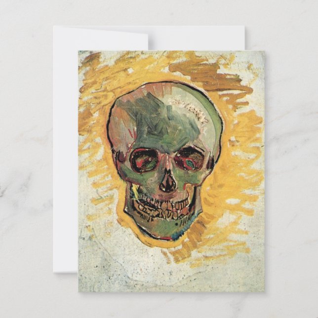 Still Life Skull de Vincent van Gogh (Anverso)