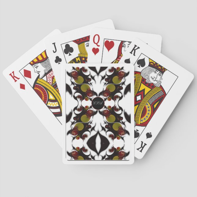 "Still Life with Incidental Contraste", Cartas (Reverso)