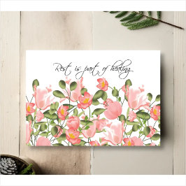 Still Meadow – Tarjeta de Ánimo Botánico