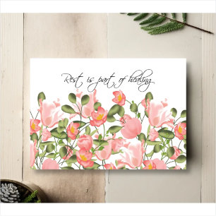 Still Meadow – Tarjeta de Ánimo Botánico