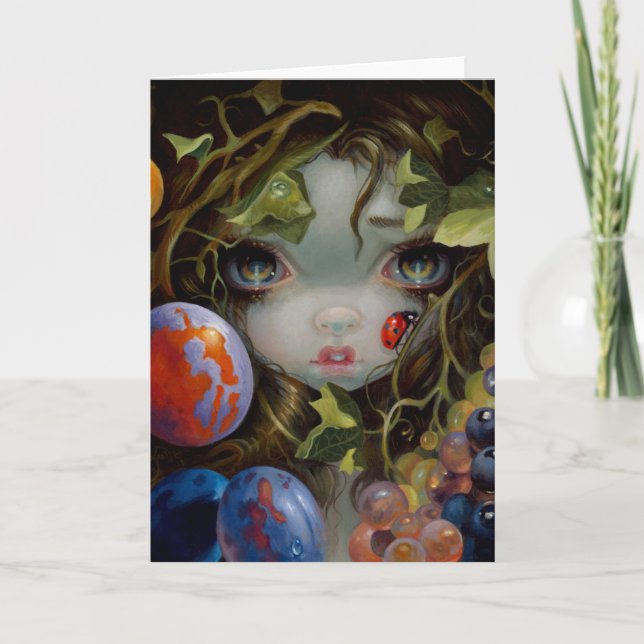 "Stilleven VIII: Tarjeta de felicitación de (Anverso)