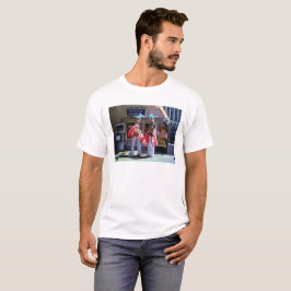 Stilt Dancers hombres camiseta blanca