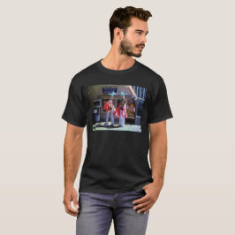 Stilt Dancers hombres camiseta negra