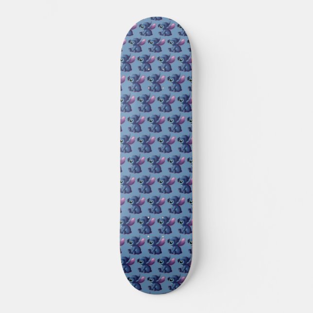 Stitch Skateboard (Anverso)