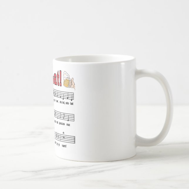 ¡Sto Lat! Canción con tazas de cerveza (Derecha)