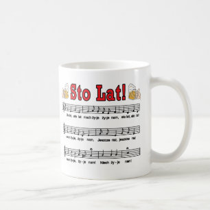 ¡Sto Lat! Canción con tazas de cerveza
