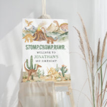 Stomp Chomp Rawr Boy Dinosaur Primer Fiesta de cum