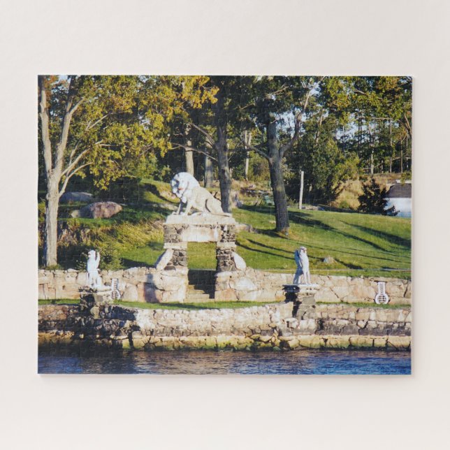 Stone Lion jigsaw puzzle (Horizontal)