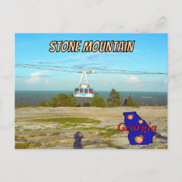 Stone Mountain GA Summit Skyride Tarjeta Postal