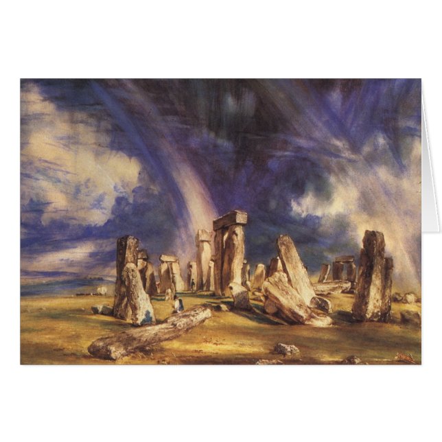 Stonehenge - cerca: John Constable (Anverso (Horizontal))