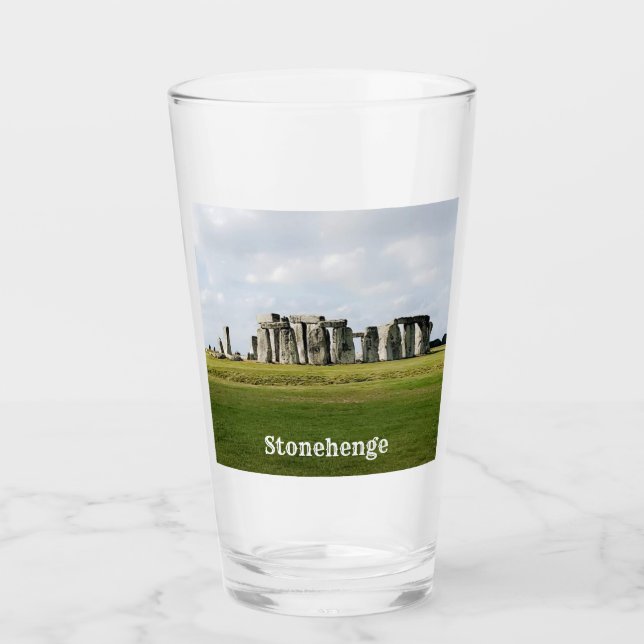 Stonehenge England Souvenir Drinking Glass (Anverso)