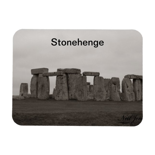 Stonehenge imán de refrigerador del Reino Unido (Horizontal)