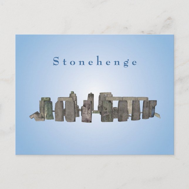 Stonehenge: Postal (Anverso)
