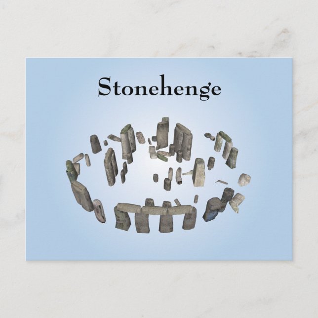 Stonehenge: Tarjeta postal (Anverso)