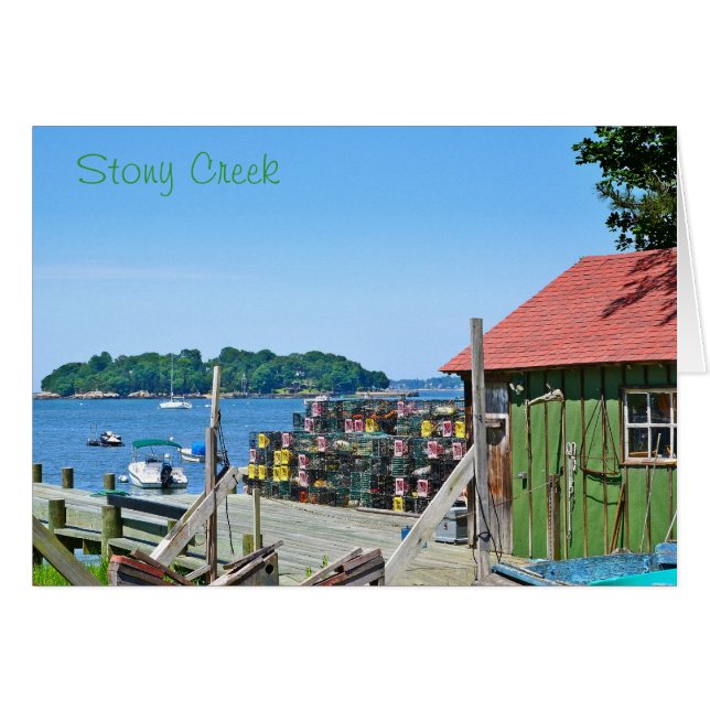 Stony Creek Notecard (Anverso (Horizontal))