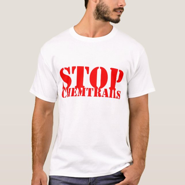 Stop Chemtrails - Camiseta (Anverso)