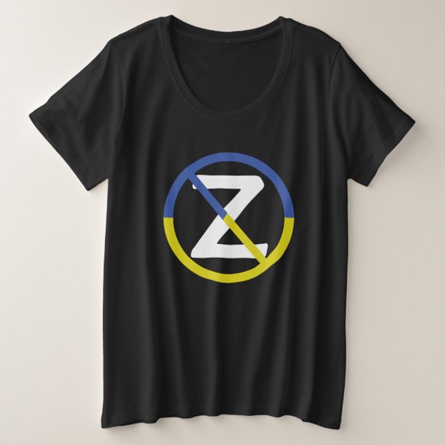 Stop war in Ukraine T-Shirt (Anverso del diseño)