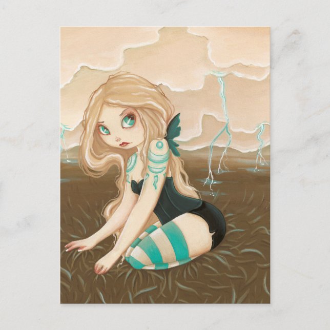 Storm Caster - Postal de hadas (Anverso)