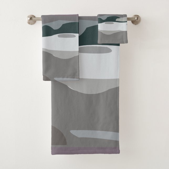 Storm Sky Cloud Sea Waves Baño de moda (In situ)