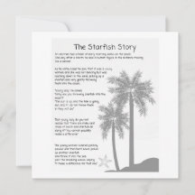 Story, Starfish Thrower, poema de Starfish
